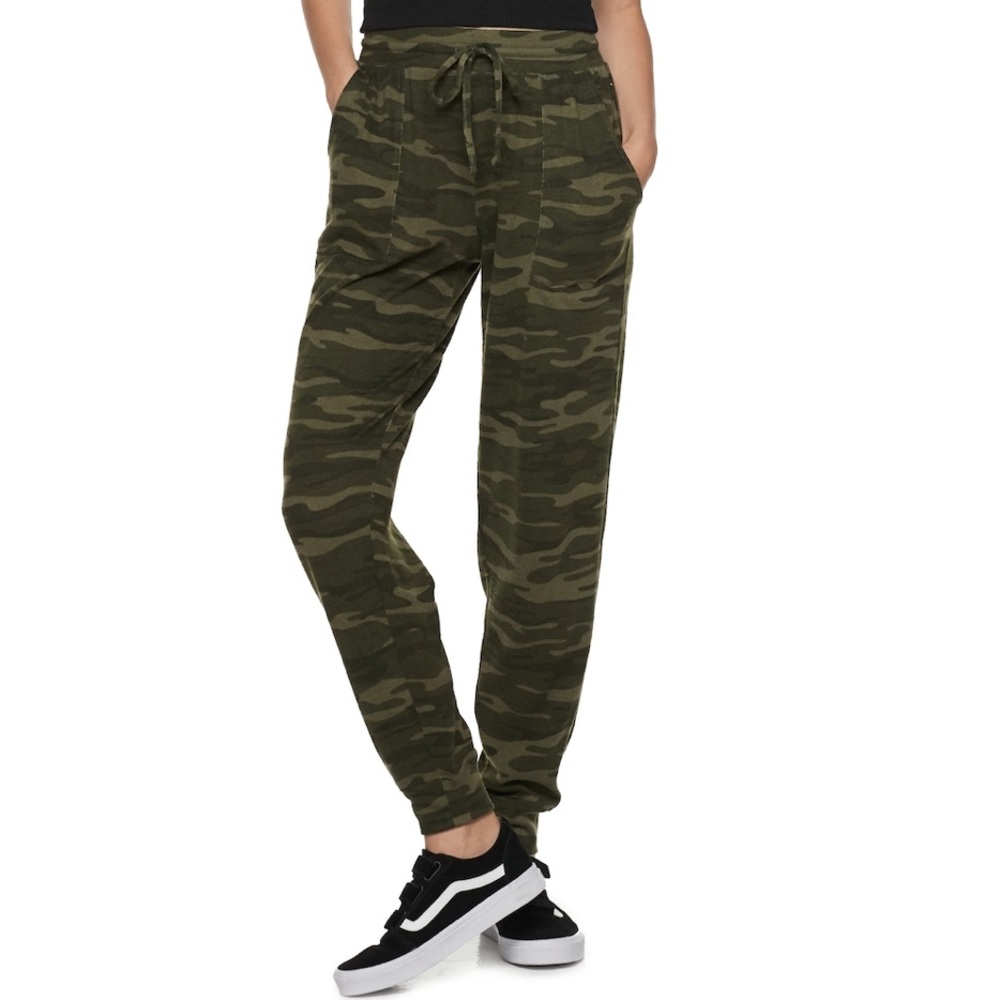 š„Last Pairš„ Camo Camouflage Jogger Sweatpants - Picture 1 of 2